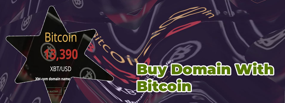 Buy domain with btc