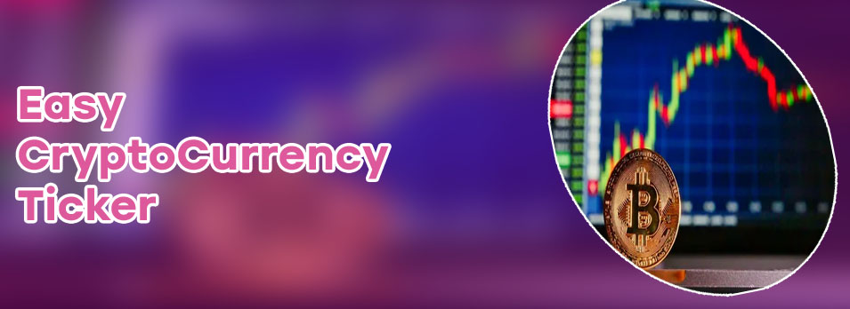 Cryptocurrency ticker